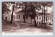 Williams Bay WI-Wisconsin, Kraft Dining, Conference Point Camp Vintage Postcard picture