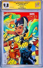 CGC SS Signed Tessa Thompson Marvel's Voices Legacy #1 Graded 9.8 Short Auto picture