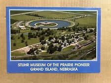 Postcard Grand Island NE Nebraska Stuhr Museum of Prairie Pioneer Railroad Town picture