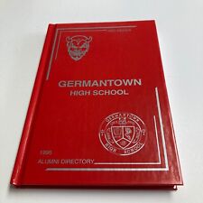 GERMANTOWN HIGH SCHOOL 1996 Alumni Directory Germantown TN Hardback Genealogy picture