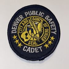 US Colorado Police Patch Denver Colorado Public Safety Cadet OBSOLETE SHOULDER picture