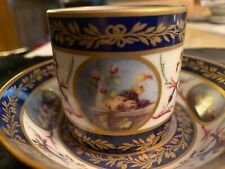 Ancienne Royale De Limoges Vintage Cup Saucer Set Excellent Condition picture