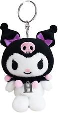 Sanrio Character Kuromi Initial Mascot Twinte H Plush Doll New Preorder Japan picture
