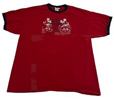 Vintage Disney World Cast Exclusive Collection Red Mickey Mouse CM T-Shirt 2XL picture