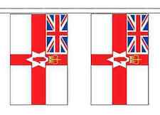10 20 50 100M Northern Ireland NI Red Hand of Ulster & UJ Canton Flag Bunting picture