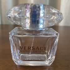 VERSACE Bright Crystal EMPTY  3.0 fl oz Perfume Bottle Made In Italy picture