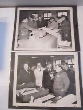 22 VTG ARMY GENERALS PHOTOGRAPHS - DANIELS, GAVIN, MARTIN, WELSLEY & MORE OFC-1 picture