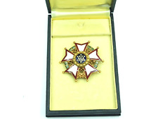Cased WWII US Legion of Merit Chief Commander Medal Badge picture