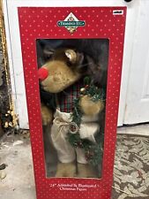 VINTAGE Trimmings Etc Animated And Illuminated Christmas Figure 24 Inch picture