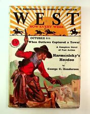 West Pulp Oct 6 1928 Vol. 17 #4 GD/VG 3.0 picture