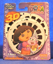 Sealed Dora's Dora the Explorer Nickelodeon TV Show view-master 3 Reels Pack NOS picture
