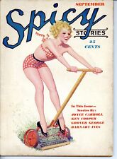 Spicy Stories 2nd Series Sep 1936 Vol. 6 #9 VG picture