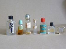 Vintage miniature perfume bottles job lot. Full, half full and empty bottles. picture
