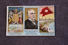 1880's N133 Duke State & territorial Governors tobacco card - New Jersey picture