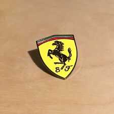 Old Vintage Ferrari Crest Cavallino Prancing Horse Pin for Hat, Lapel or Jacket picture