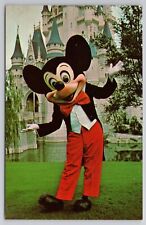 Disney World Walt Postcard Vintage Mickey Mouse picture