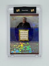WILLIAM HOWARD TAFT 2022 Pieces of the Past Prizm Historical Authentic Relic 1/1 picture