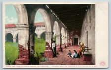Postcard San Juan Capistrano Mission The Corridors c1901 California picture