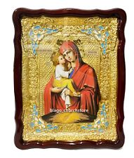 Handmade Church Icon Traditional Orthodox Christian Icon Mother of God 25.19
