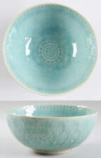 Anthropologie Old Havana Mint Round Serving Bowl 11359424 picture