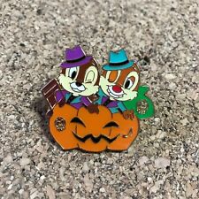Pin 127102 Tokyo Disneyland Chip & Dale Pumpkin Game Prize Halloween 2017 TDS picture