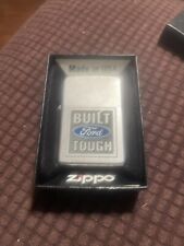 Rare 2008 Ford Tough Satin Chrome Zippo Lighter picture