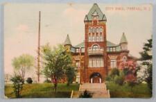 City Hall, Passaic, NJ New Jersey 1908 Postcard (#4244) picture