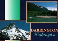 Postcard Darrington Washington Sauk River Whitehorse Mountain picture