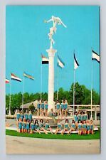 Weeki Wachee FL-Florida, Weeki Wachee Mermaids, Adagio Fountain Vintage Postcard picture