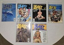 Heavy Metal Magazine 1983 - Lot Of 6 picture