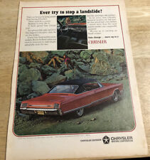 1967 CHRYSLER NEWPORT CUSTOM 2-DOOR - Scorch Red - Vintage Print Ad picture