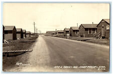 c1950's Grant Avenue Camp Phillips Kansas KS Vintage RPPC Photo Postcard picture