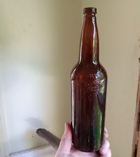 JACKSON,MICH EBERLE BREWING CO EARLY 1900 PHOENIX TOP PRE PRO BEER BOTTLE 11 1/2 picture