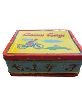 Curious george tin lunch box ventage picture