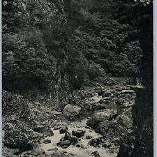c1920s Yamaguchi, Japan Chomon Ravine or Chomonkyo Gorge Abugawa Abu River A195 picture