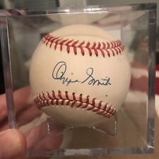 Ozzie Smith HOF Padres St Louis Cardinals Signed ONL Baseball AUTO - w/Cube picture
