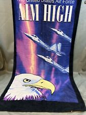 Vintage Hilasal Towel The United States air force Beach Towel (Measurement28X56) picture