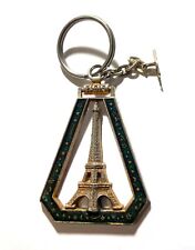 Rare. Authentic 1979 Vintage Paris France Eiffel Tower keychain souvenir. picture