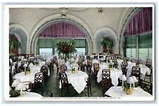 c1940's South Garden Interior The Bellevue-Stratford Philadelphia PA Postcard picture