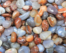 Assorted Mix Tumbled Agate Stones: Natural Agate Crystals Wholesale Bulk Lots picture
