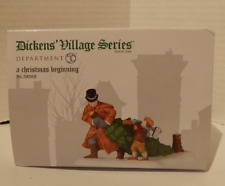 Department 56 Dickens Village Series/a christmas beginning picture