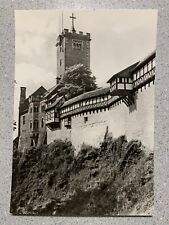 RPPC Wartburg Castle View from the East, Eisenach, Germany B&W Postcard Unused picture