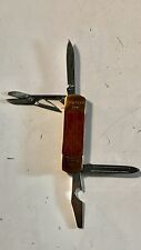 VTG Rostfrei 4 Blade Engraved Pocket Utility Knife 96 Pre-owned picture