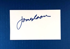 JAMES CAAN AUTOGRAPH—CARD SIGNED IN-PERSON 1998—BRIAN'S SONG/MISERY/GODFATHER—VG picture