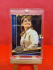 2009 Sarah Palin RC Upper Deck 20th Anniversary Retrospective #2421 card, Mint.  picture