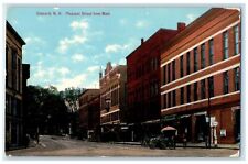 c1910 Pleasant Street Main Exterior Building Concord New Hampshire NH Postcard picture