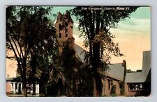 Rome NY-New York, Zion Episcopal Church, Religion Vintage c1908 Postcard picture