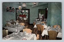 Springfield IL-Illinois The Country House Interior Dining Room Vintage Postcard picture