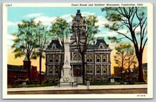 Vintage Ohio Postcard - Court House    Cambridge picture