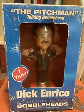 Dick Enrico Bobblehead THE PITCHMAN Talking Bobble 2nd Wind Exercise Eq UntestED picture